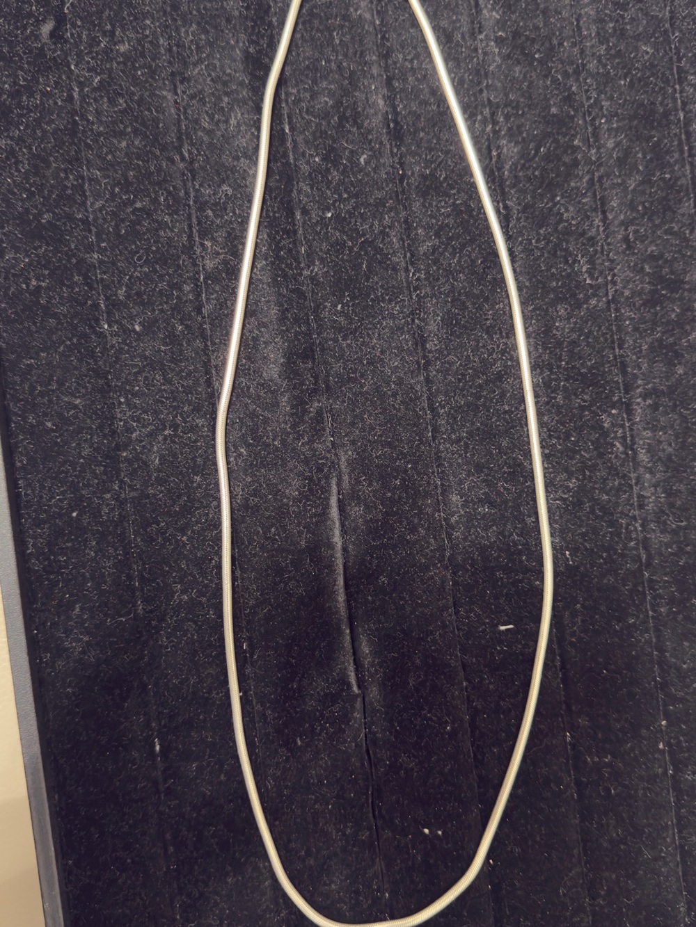 Sterling Silver Snake Chain Necklace - Silver